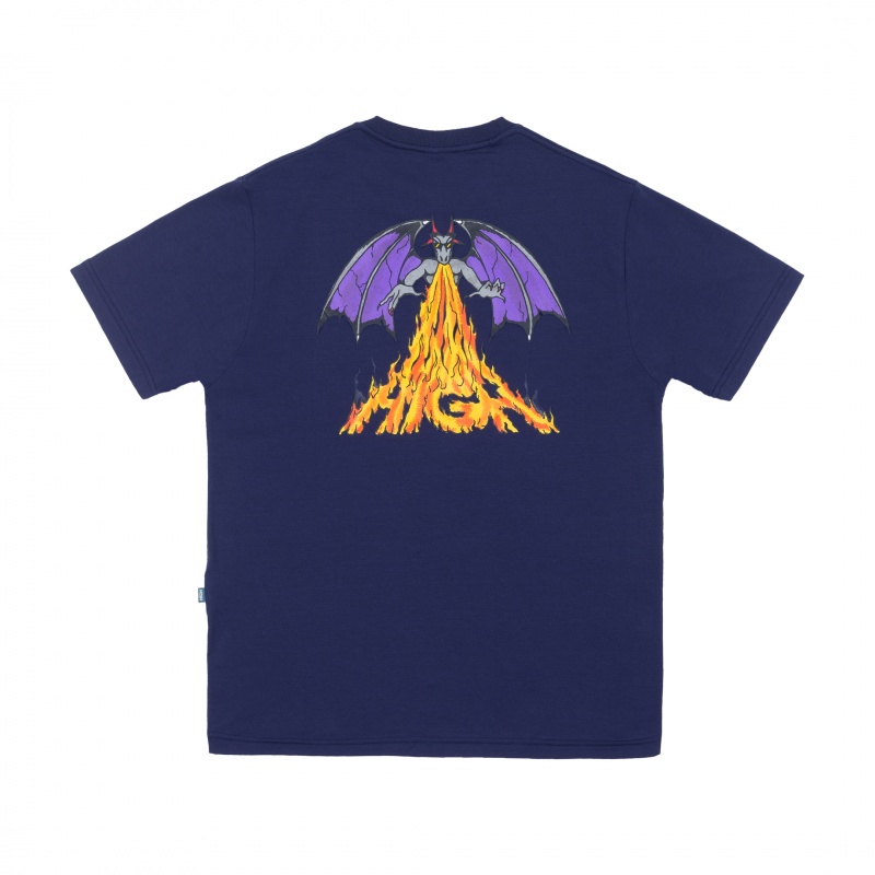 Camiseta High Demon Azul Escuro